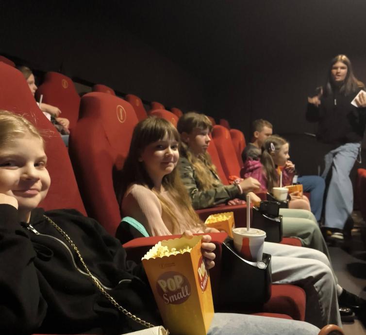 Mažieji kino mylėtojai leidžiasi į kino kelionę