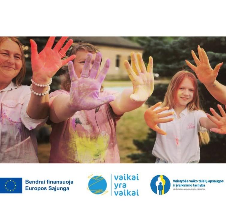Projektas: „Paslaugų, skatinančių ir efektyviai palaikančių globą šeimos aplinkoje, vystymas“