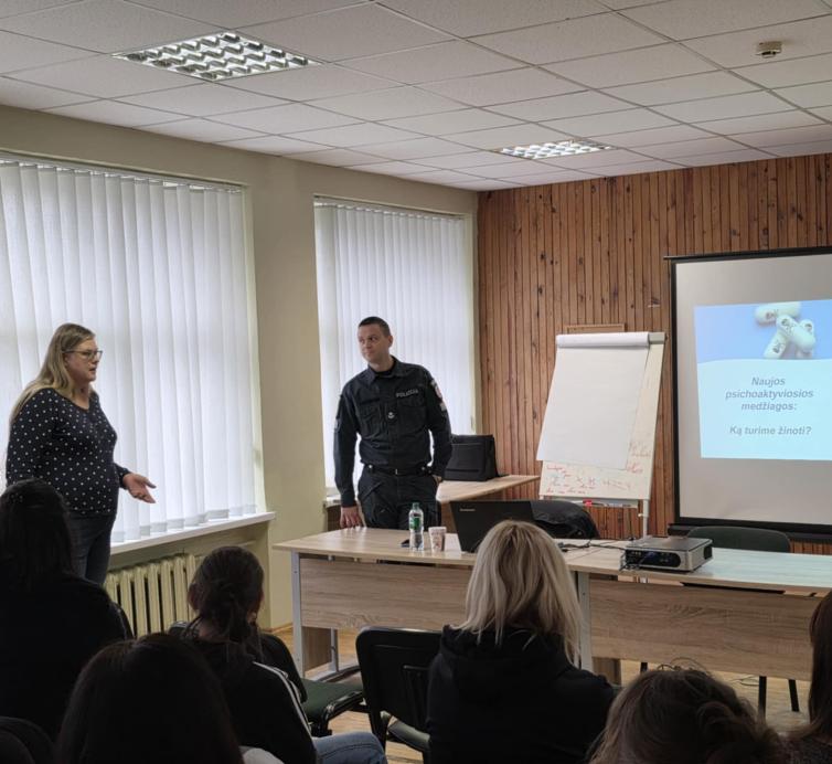 Paskaita „Naujos psichoaktyvios medžiagos“