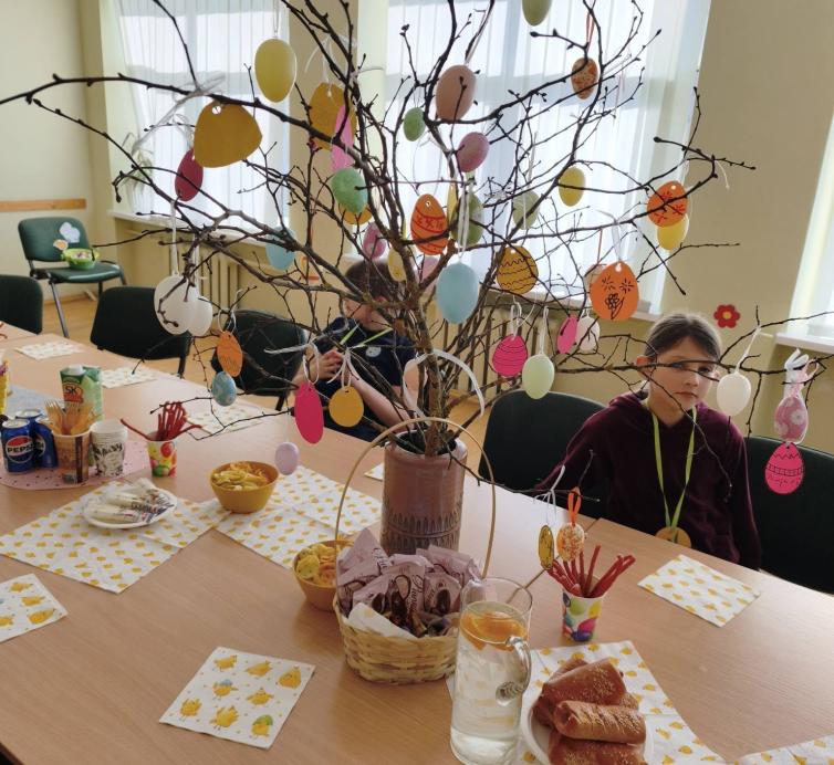 Šv. Velykų šventė Vaikų dienos centre