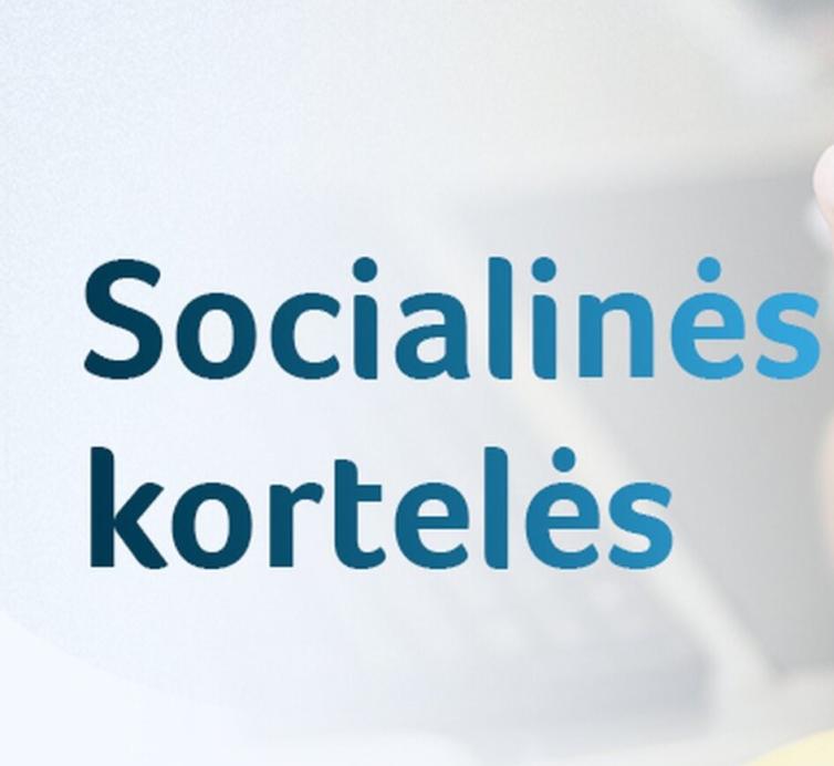 Informacija apie socialines korteles